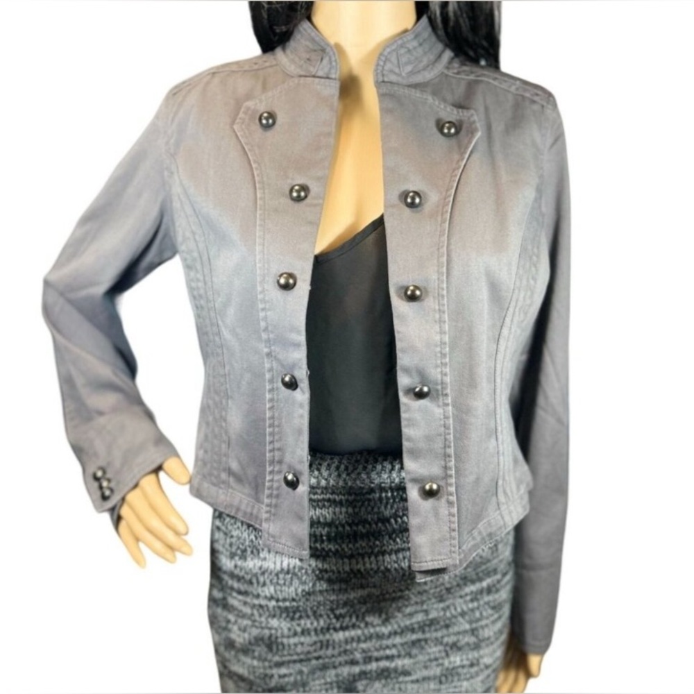 Metrostyle Steampunk Military Style Fitted Jacket